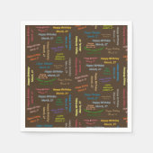 Serviette En Papier Papier serviettes Mars, 27 Anniversaire (Devant)