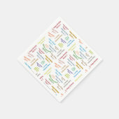 Serviette En Papier Papier serviettes Mars, 2 Anniversaire (Coin)