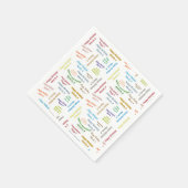 Serviette En Papier Papier serviettes Mars, 8 Anniversaire (Coin)