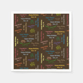 Serviette En Papier Papier serviettes Novembre, 14 Anniversaire (Devant)