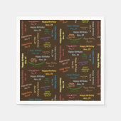 Serviette En Papier Papier serviettes Novembre, 29 Anniversaire (Devant)