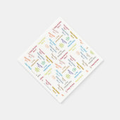 Serviette En Papier Papier serviettes Novembre, 8 Anniversaire (Coin)