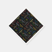 Serviette En Papier Papier serviettes octobre, 1er anniversaire (Coin)