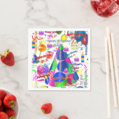 Serviette En Papier Papier serviettes Octobre, 31 Anniversaire (En situation)