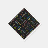 Serviette En Papier Papier serviettes octobre, 5 anniversaire (Coin)