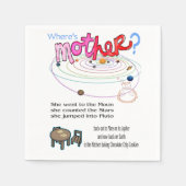 Serviette En Papier Papier serviettes Où est Mère ? (Devant)