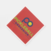 Serviette En Papier Papier serviettes pour le Pickleball Obsédé! (Coin)