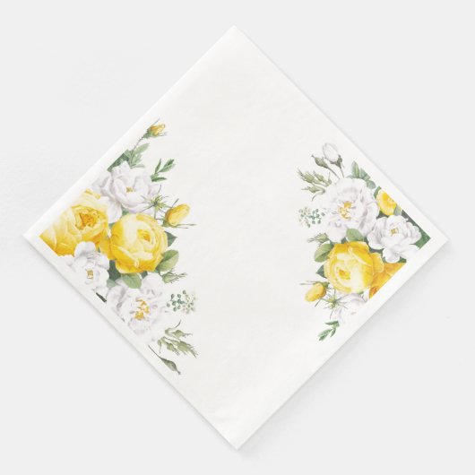 Serviette En Papier Papier Serviettes Roses En Papier Dîner (Coin)