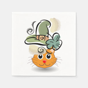 Serviette En Papier Papier serviettes St. Patrick's Day Chat