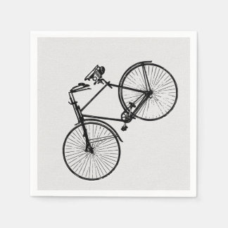 Serviette En Papier papier serviettes vélo blanc noir