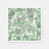 Serviette En Papier Papier shamrock (Devant)