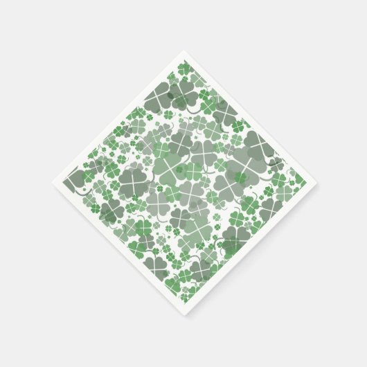 Serviette En Papier Papier shamrock (Coin)