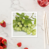 Serviette En Papier Papier standard de raisins verts (En situation)