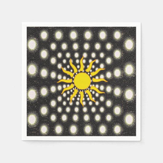 Serviette En Papier Papier Sun (Devant)