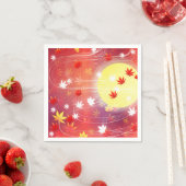 Serviette En Papier Papier Sun & Feuille (En situation)