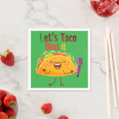 Serviette En Papier Papier Taco (En situation)