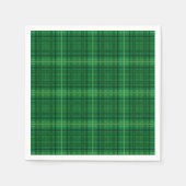Serviette En Papier Papier Tartan irlandais (Devant)