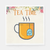 Serviette En Papier Papier Tea Time Napkin (Devant)
