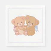Serviette En Papier Papier Teddy Bear (Devant)