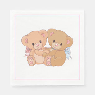 Serviette En Papier Papier Teddy Bear