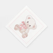 Serviette En Papier Papier Teddy Bear (Coin)