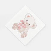 Serviette En Papier Papier Teddy Bear (Coin)