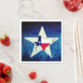 Serviette En Papier Papier Texas Napkin (En situation)