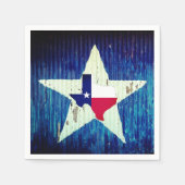 Serviette En Papier Papier Texas Napkin (Devant)