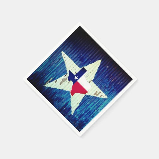 Serviette En Papier Papier Texas Napkin (Coin)