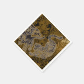 Serviette En Papier Papier tigre Napkin (Coin)