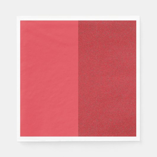 Serviette En Papier Papier tomate rouge fractionné personnalisé (Devant)