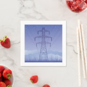 Serviette En Papier Papier tour Power Line (En situation)