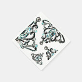 Serviette En Papier Papier "Tout Tiara" (Coin)