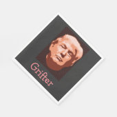 Serviette En Papier Papier Trump Grifter Napkin (Coin)