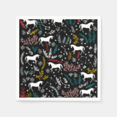 Serviette En Papier Papier Unicorne Napkin (Devant)