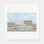 Serviette En Papier Papier urbain (Devant)