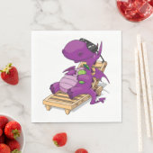 Serviette En Papier Papier Vacances Dragon (En situation)
