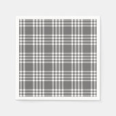 Serviette En Papier Papier Vacances Plaid Gras Moderne Napkin (Devant)