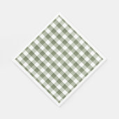 Serviette En Papier Papier vert (Coin)