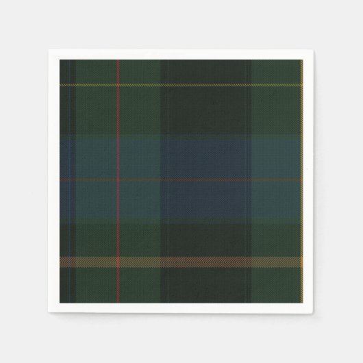 Serviette En Papier Papier vert (Devant)