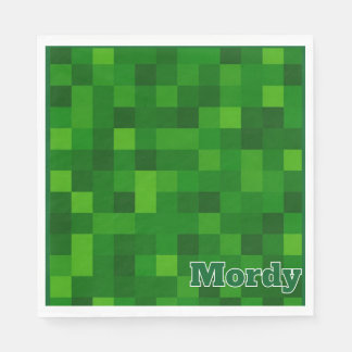 Serviette En Papier Papier vert à la citronnelle