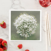 Serviette En Papier Papier vert d'olive (En situation)