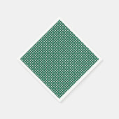 Serviette En Papier Papier vert En vichy-Jade (Coin)