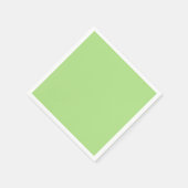Serviette En Papier Papier vert Kiwi (Coin)