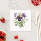Serviette En Papier Papier Viola (En situation)
