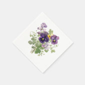 Serviette En Papier Papier Viola (Coin)