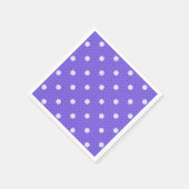 Serviette En Papier Papier violet Dotty Delft (Coin)