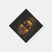 Serviette En Papier Papier visage Bouddha Or Naples (Coin)