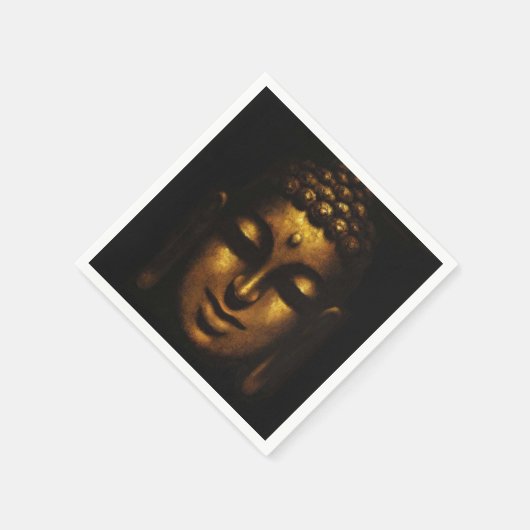 Serviette En Papier Papier visage Bouddha Or Naples (Coin)
