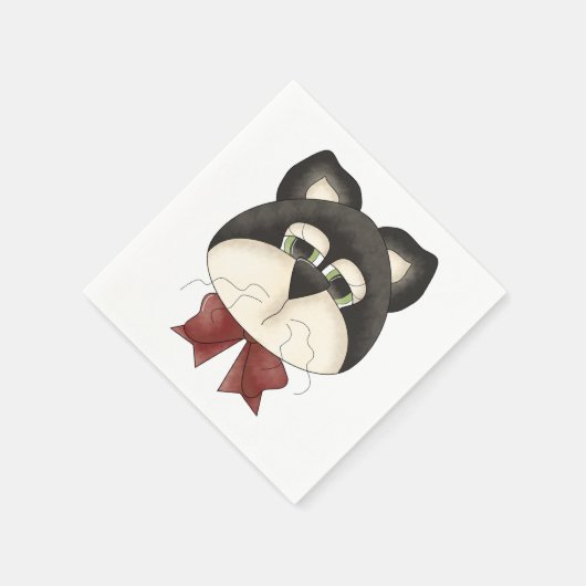 Serviette En Papier Papier visage pour chats (Coin)
